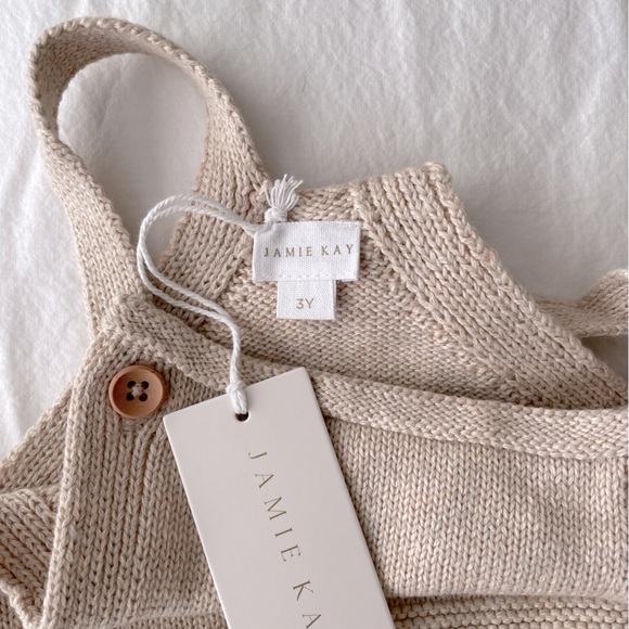 NWT Jamie Kay Alex Romper in Oatmeal Fleck 3yr - Picture 3 of 6